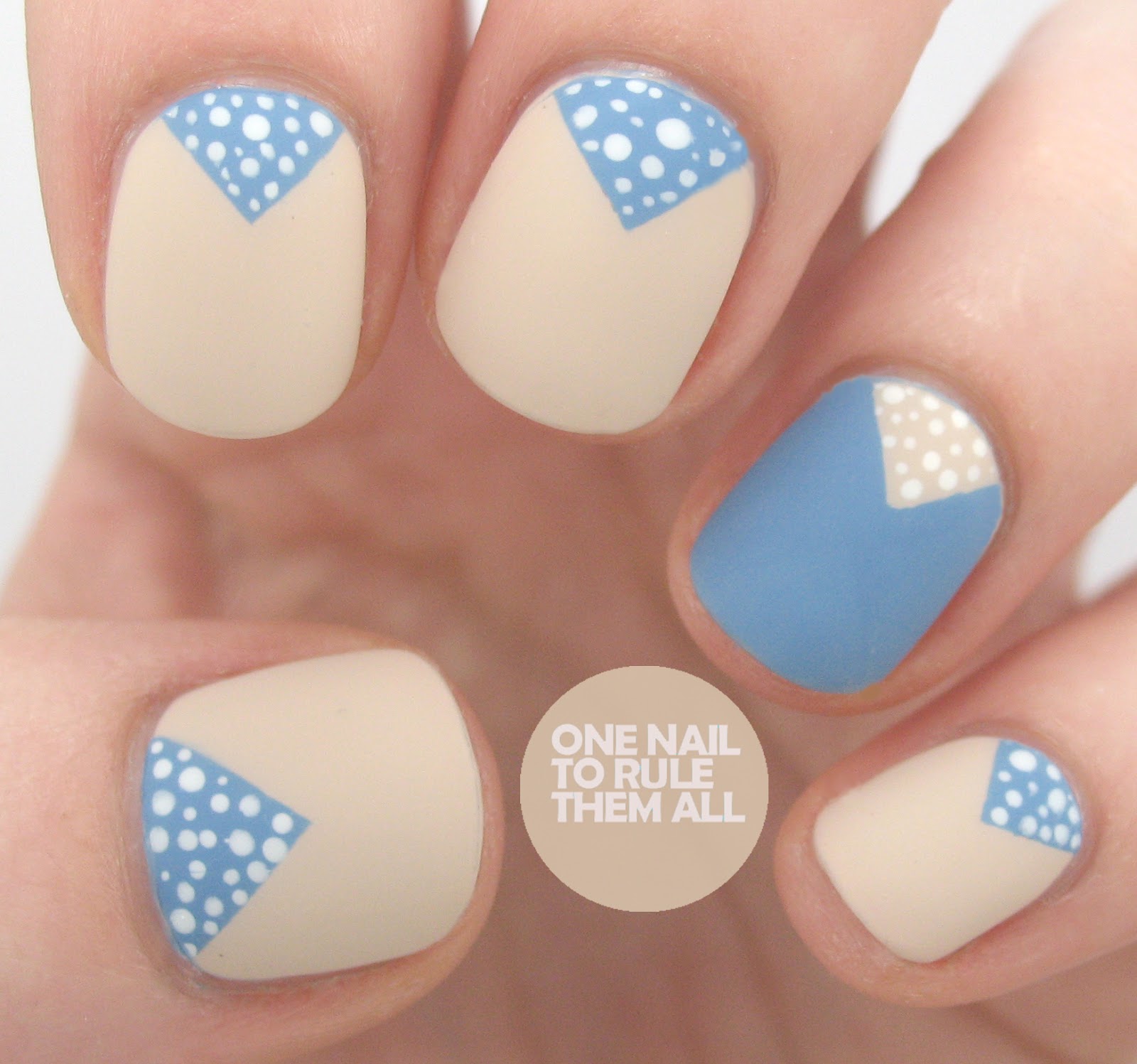 One Nail To Rule Them All: Barry M Lychee nail art