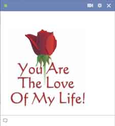 Chat Emoticon Facebook Spesial Love Symbol