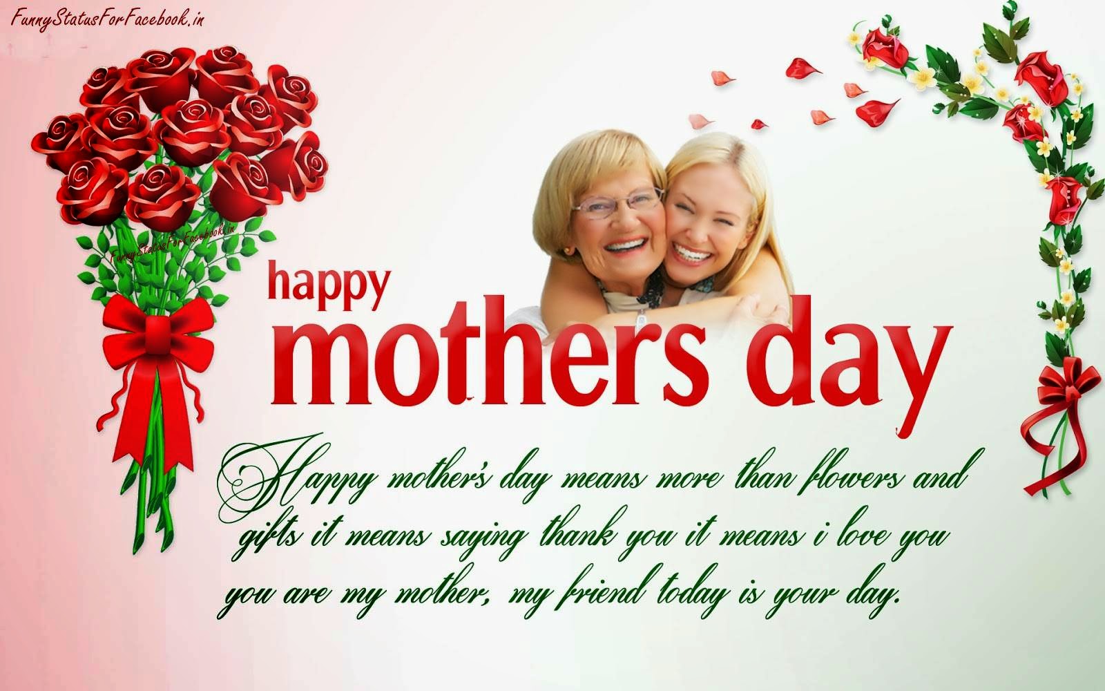 Happy Mother s Day means more than flowers and ts It means saying thank you It means