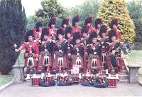 Pipes and Drums of the Signals in the Auckland Domain