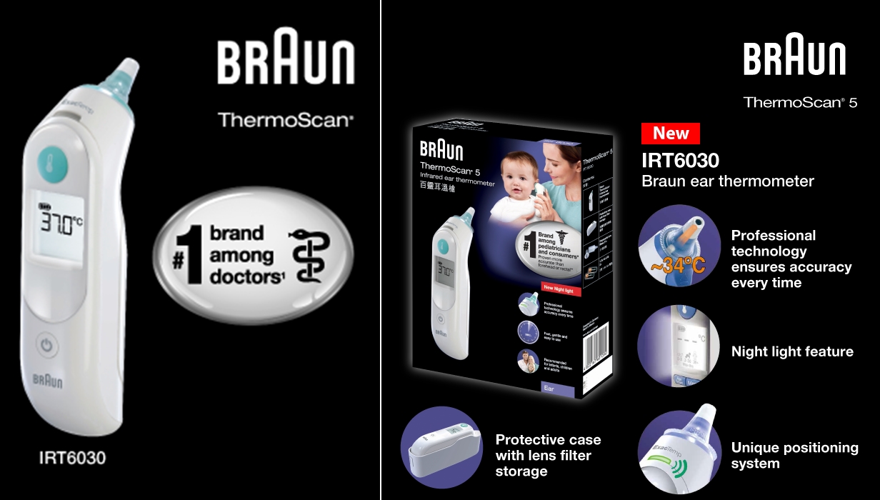 Bekijk het internet Proficiat voor de helft A little bit of Everything: Braun's New Thermometer (Model: IRT6030) Review