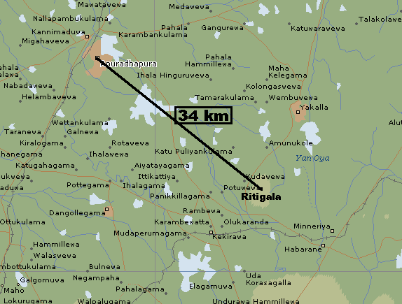 Nearest Rithala Border වන අරණ