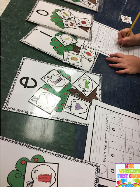 Mrs. Wheeler's First Grade Tidbits: Short Vowel Practice