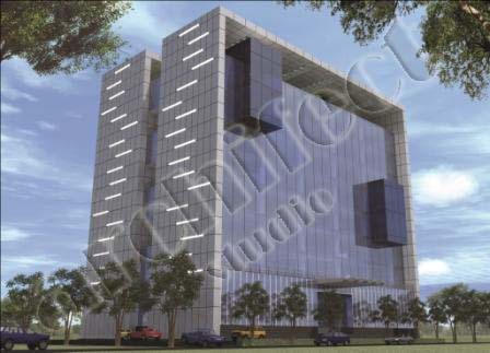 desain kantor dan highrise building