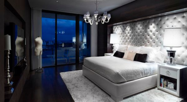 Dormitorios decorados en color plata | Ideas para decorar, diseñar y