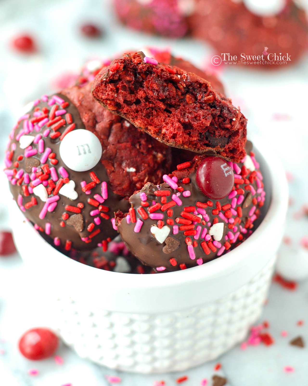 #redvelvet #oatmealcookies #valentines 