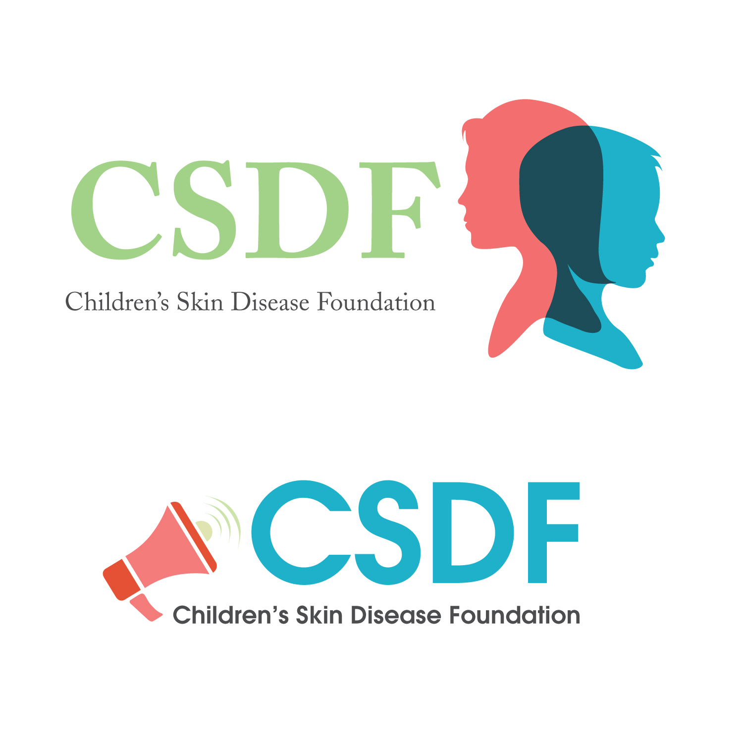 Meghan Carey Children's Skin Disease Foundation logos.