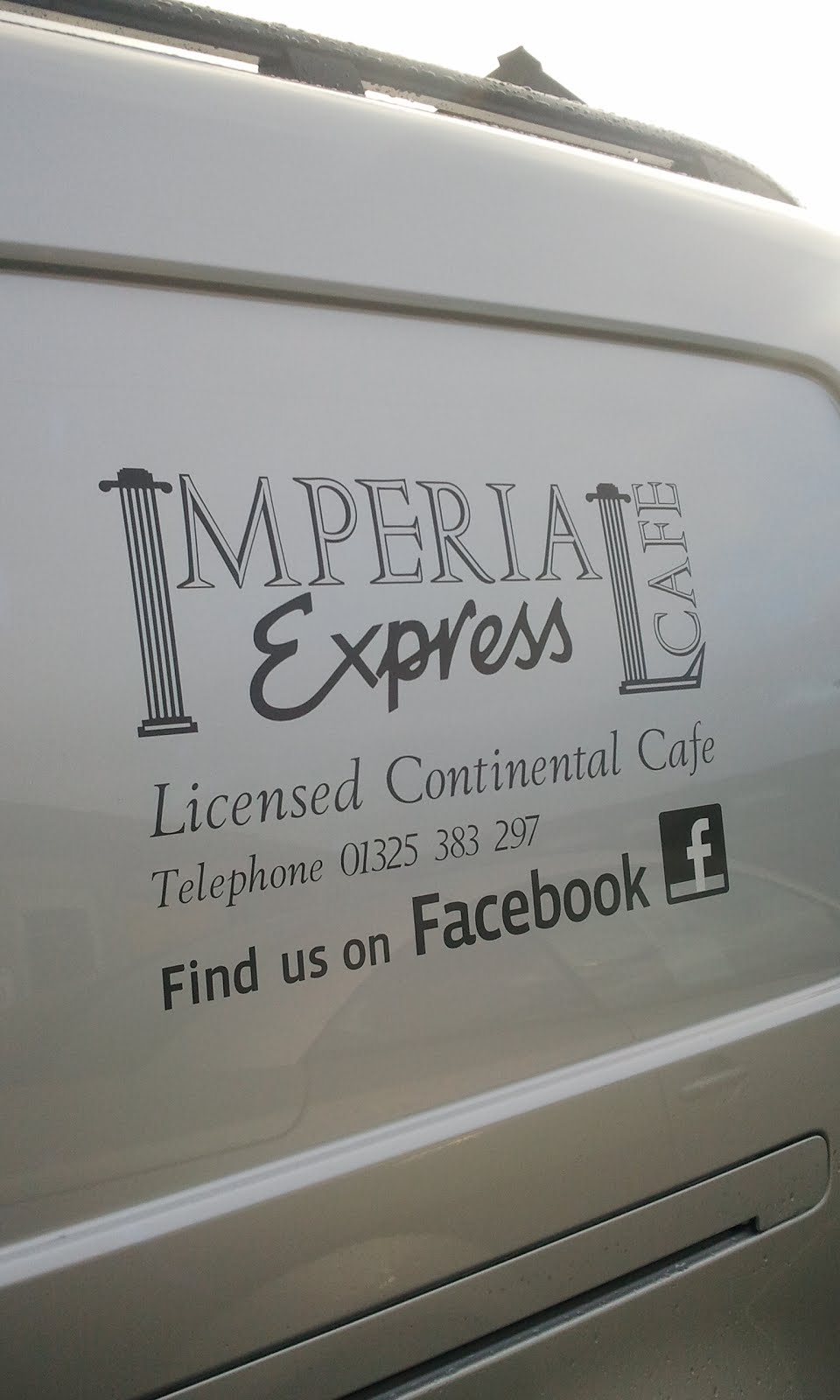 The Green I Signs Blog Find the Imperial Express cafe Darlington on