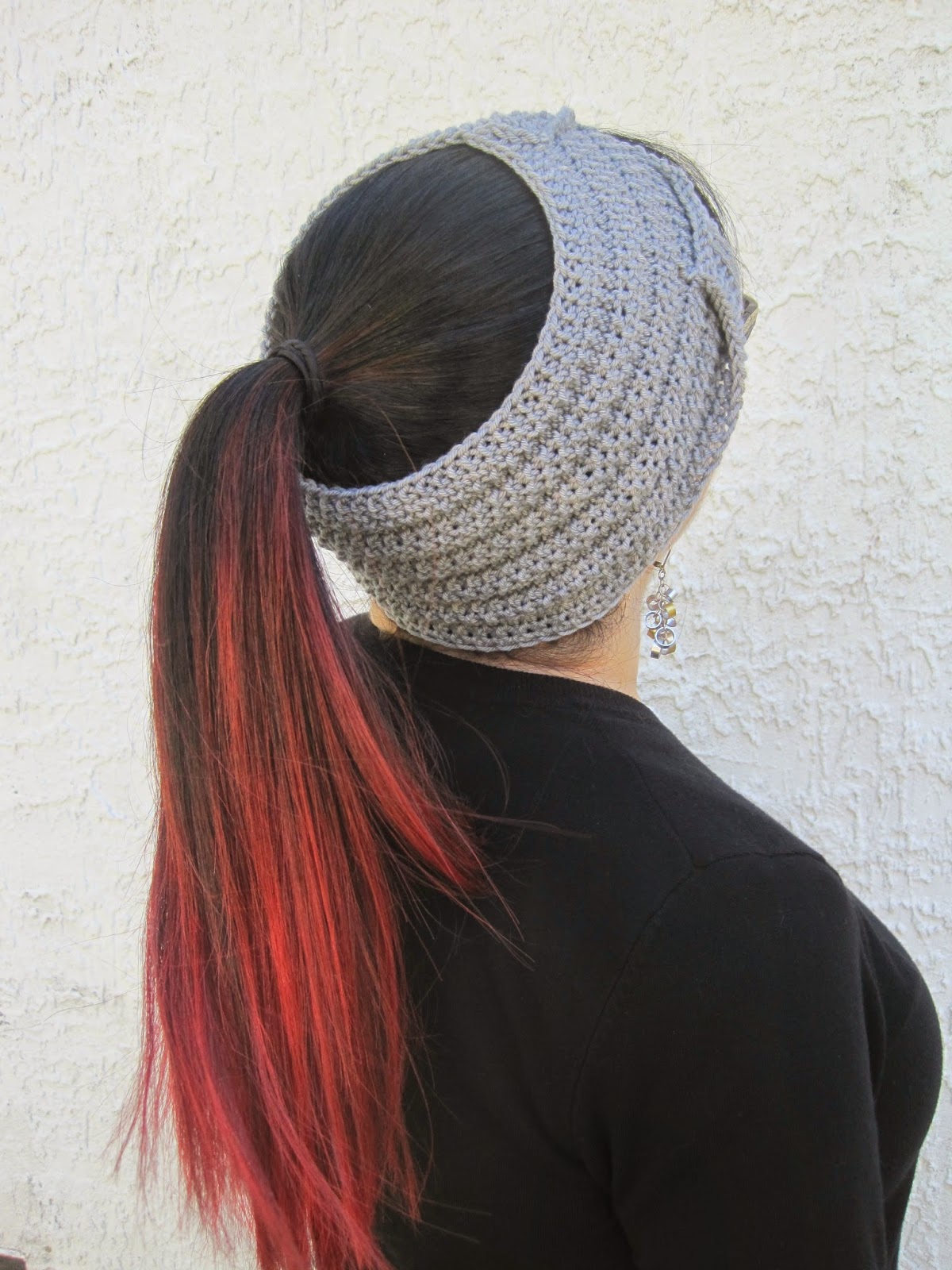 Quirky Bird Knits Gloria Cloche, Headband, and Handwarmers