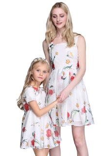 Model baju kembar ibu dan anak terbaru