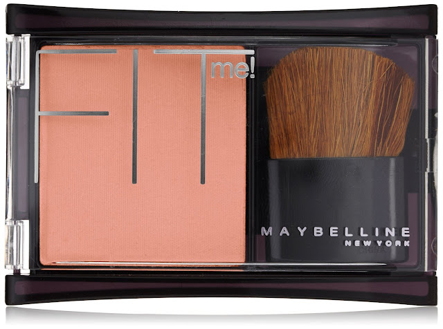 Top 5 Coral Drugstore Blushes Available in India Top 5 Coral Drugstore Blushes Available in India, Indian beauty blogger, Maybelline New York Fit Me Blush, Medium Coral