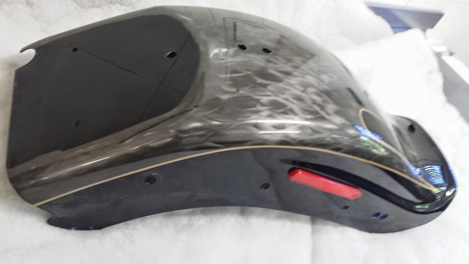 Parafango Posteriore Per Softail Heritage Dal 1986 Al 1996 Con Fori Supporto Frecce Rif OEM 59126