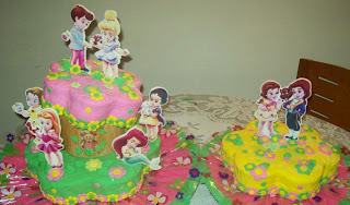 Tortas de Princesas Bebes