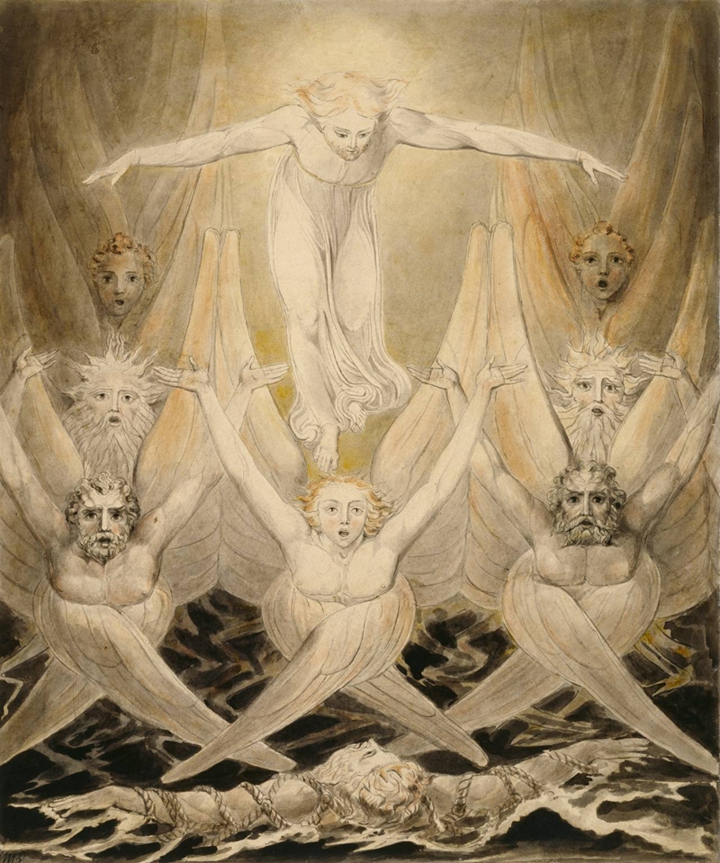 William Blake 1757-1827 |  Británica era poeta y pintor romántico