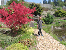 At Botanical Garden with Grandchildren