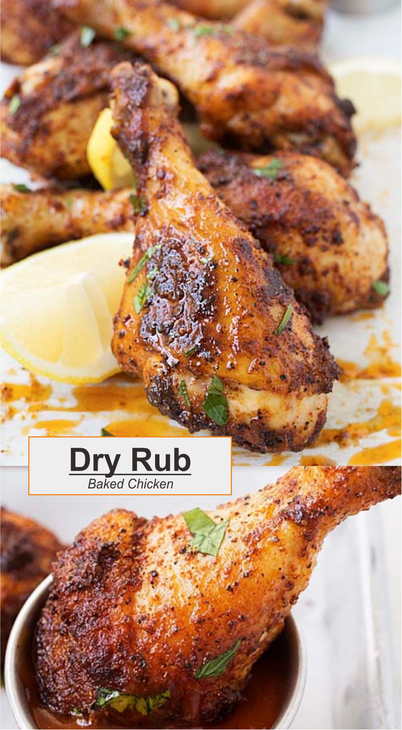 Dry Rub Baked Chicken