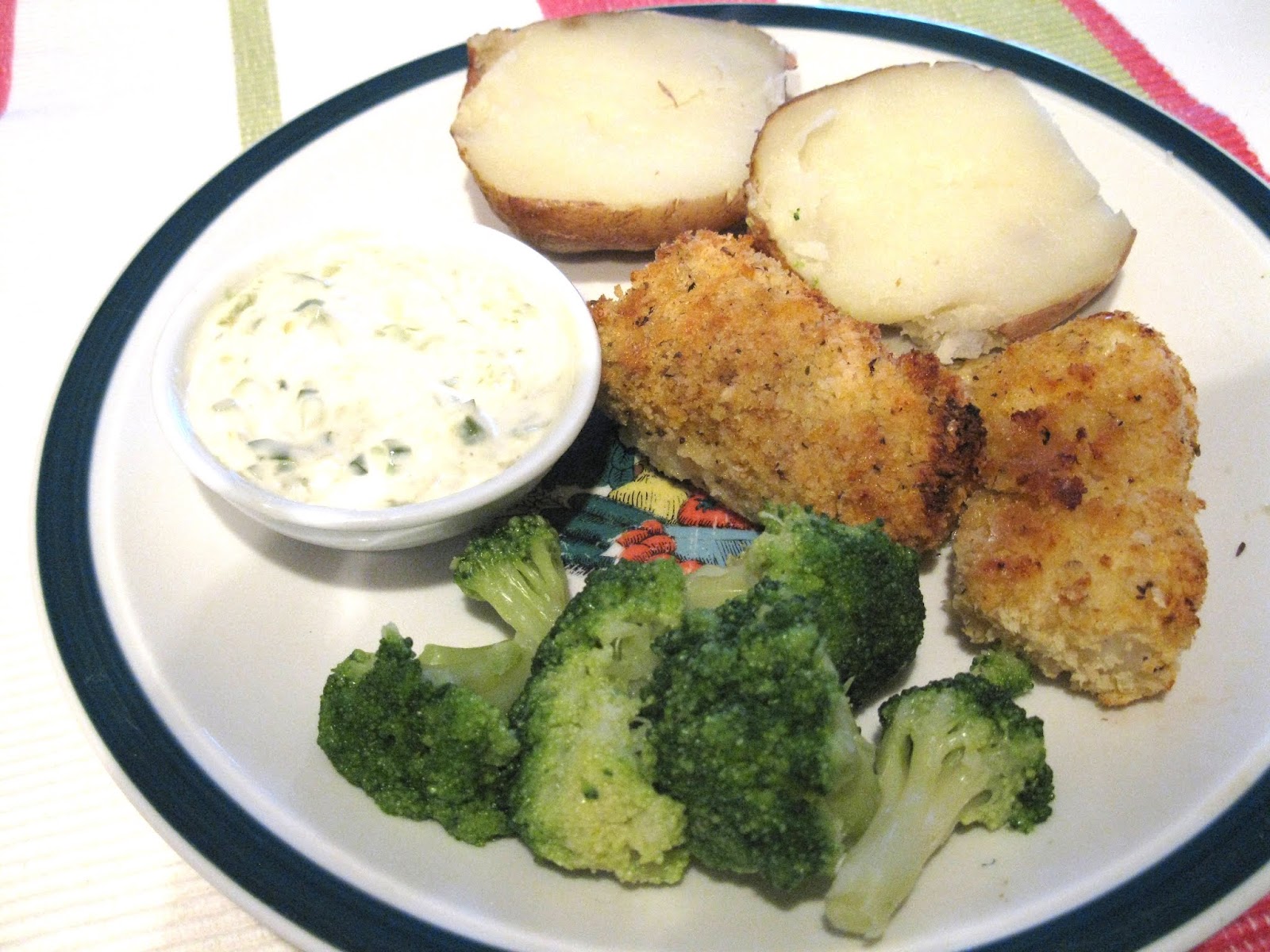 Ma cuisine...sans prétention: Fish and chips au four