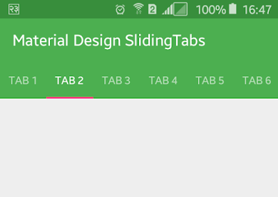 Android Example: How to Make Material Design Android Sliding Tabs