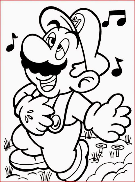 Mario Brothers bros. coloring.filminspector.com