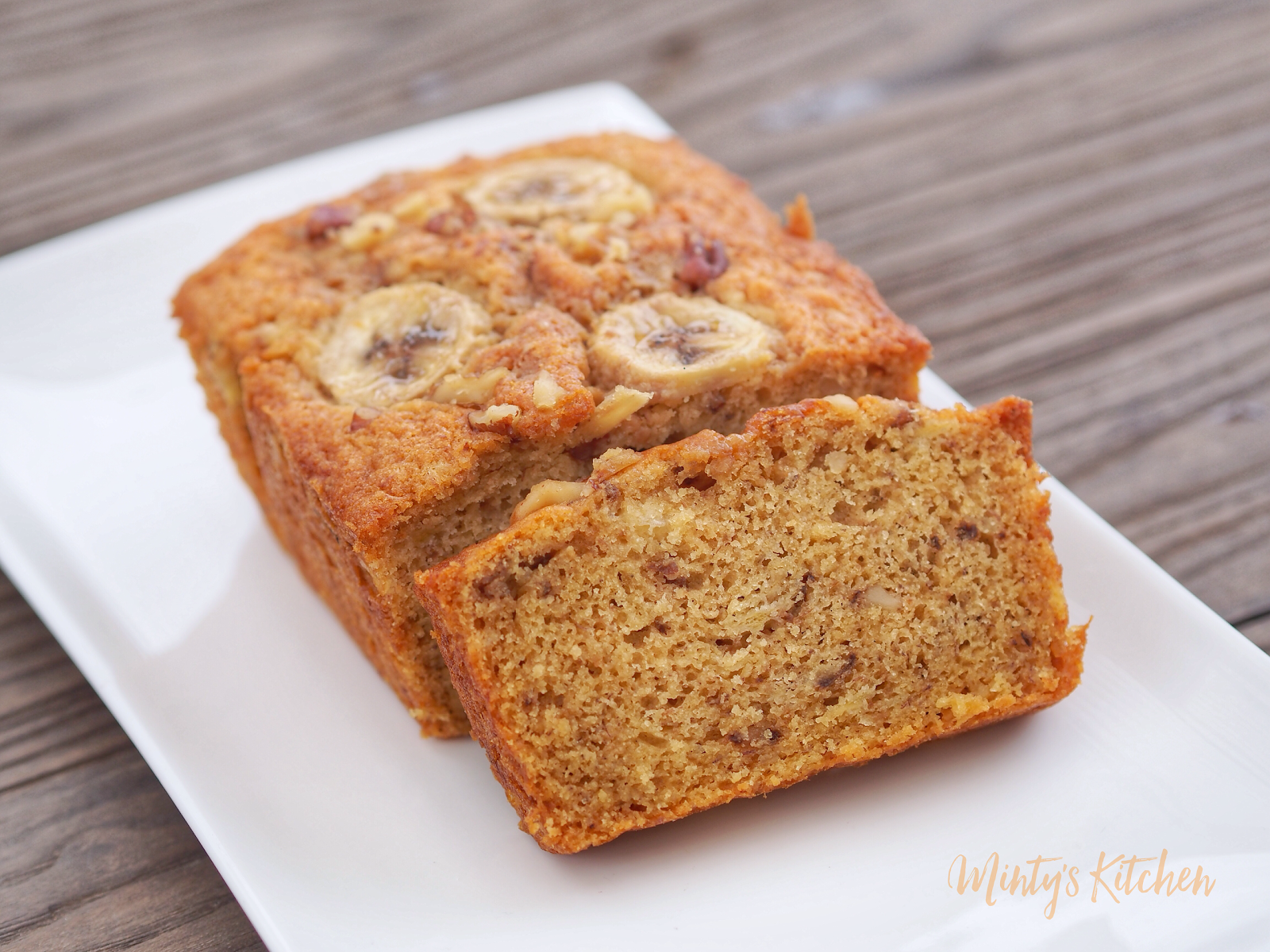 Minty's Kitchen Palm Sugar Banana Cake