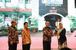 at Public High School 110 Adiwiyata Mandiri Champion 2018