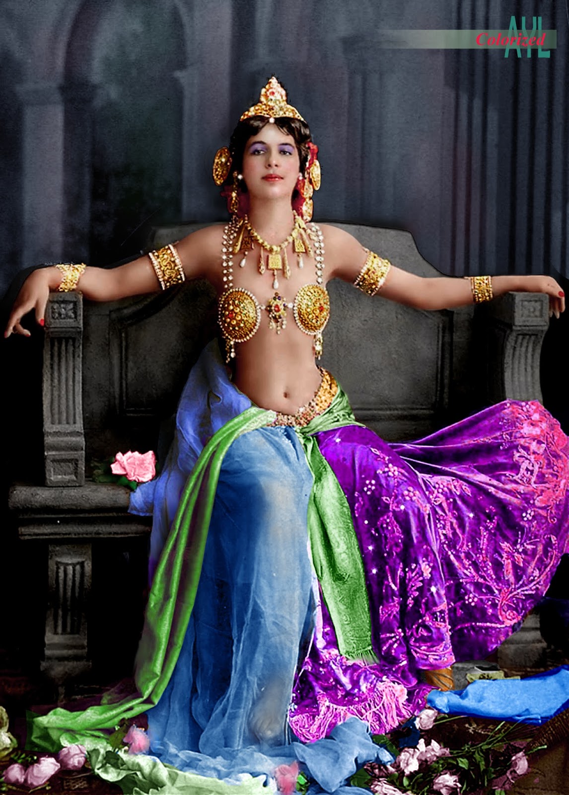 Colors for a Bygone Era: Mata Hari Seductress Extraordinaire