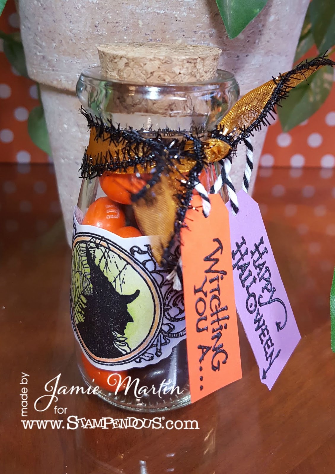stamp this halloween treat