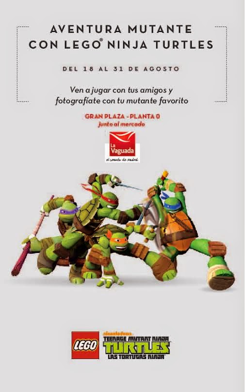 Tortugas Ninja de LEGO llegan a La Vaguada 