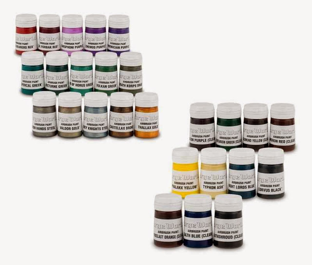 Plastic Krak Games new Airbrush Paint range...