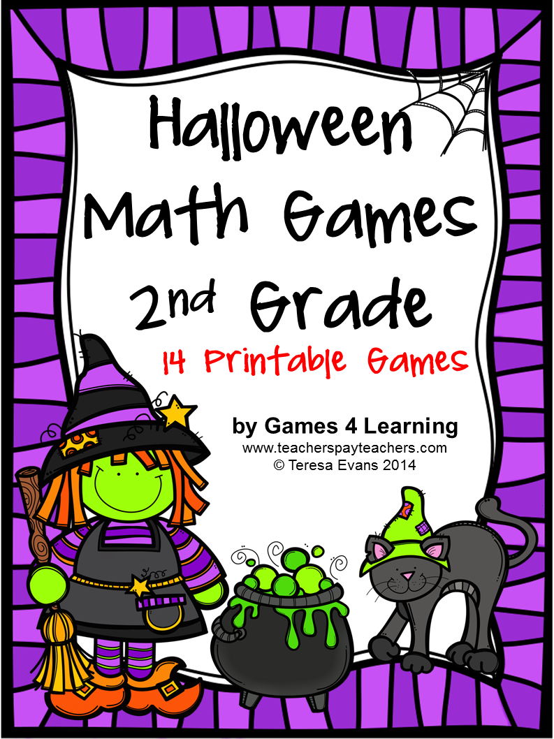 Fun Games 4 Learning: Halloween Math Freebies!