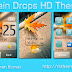 Rain Drops Live HD Theme For Nokia Asha200,300,303,C2-02,C2-03,C3-01,X3-02 Touch and Type Devices