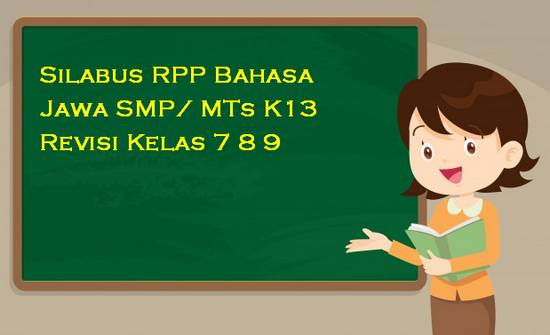 Silabus RPP Bahasa Jawa SMP/ MTs K13 Revisi Kelas 7 8 9