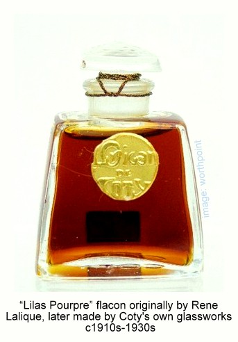 Coty Perfumes: Standard Coty Flacons