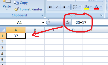 Rumus excel penjumlahan ke bawah