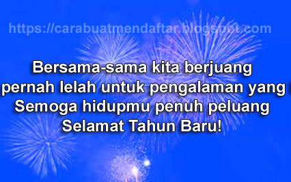 Kumpulan Daftar Ucapan Kata Kata Tahun Baru 2019 2020