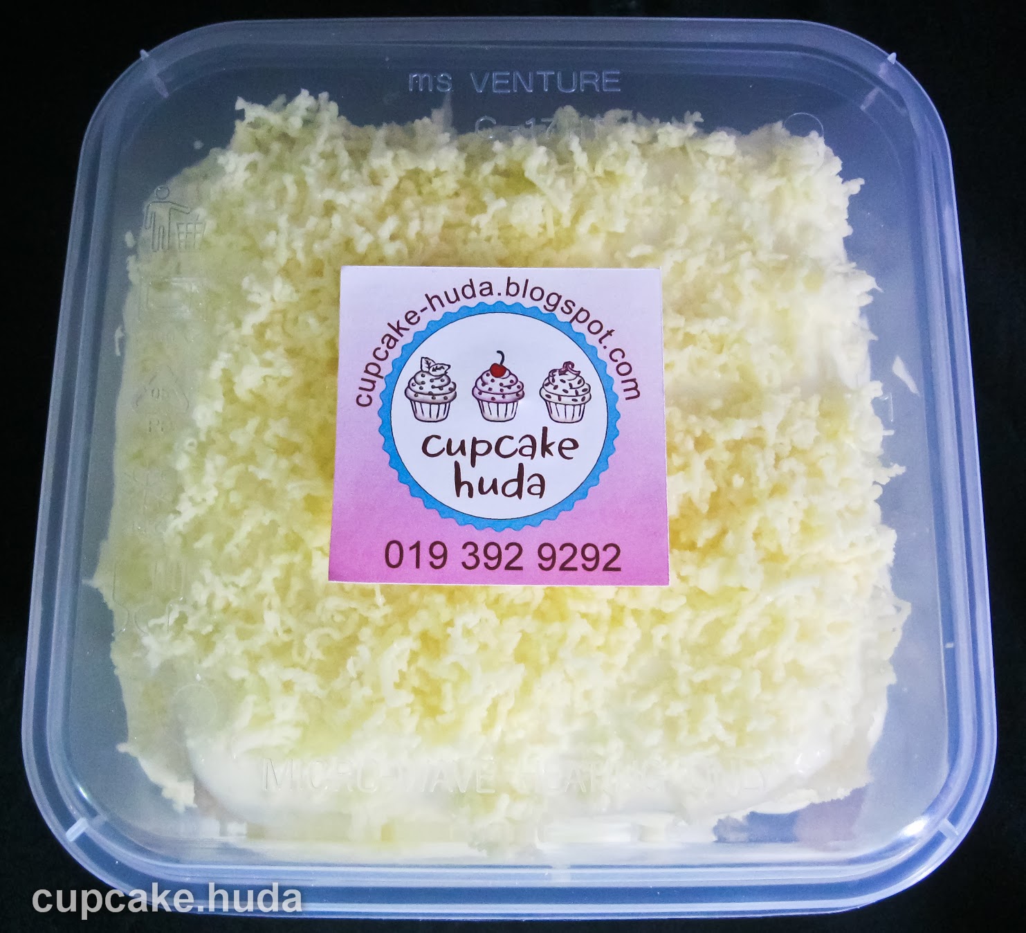 Snow Cheese Cake (Kek Keju Meleleh) | cupcake huda