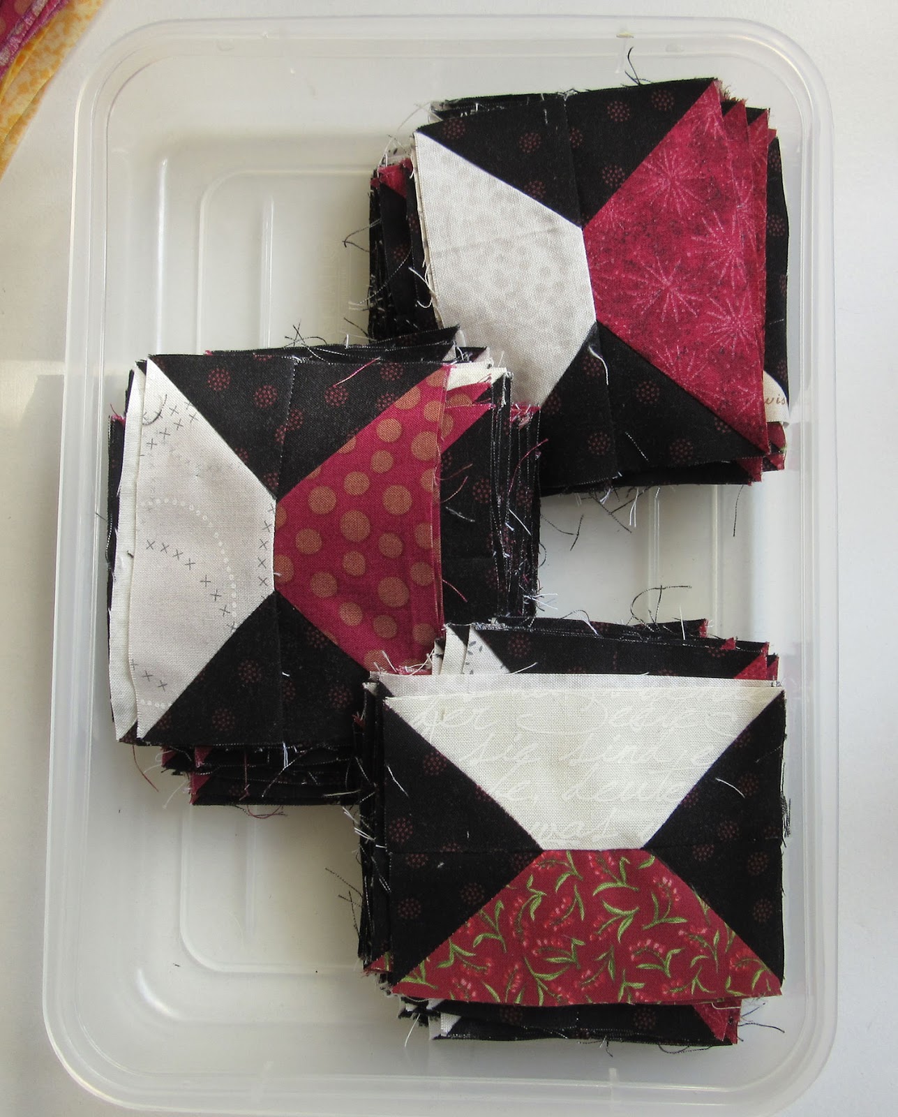 Baukje's Cards and Crafts Bonnie Hunters Mystery Quilt