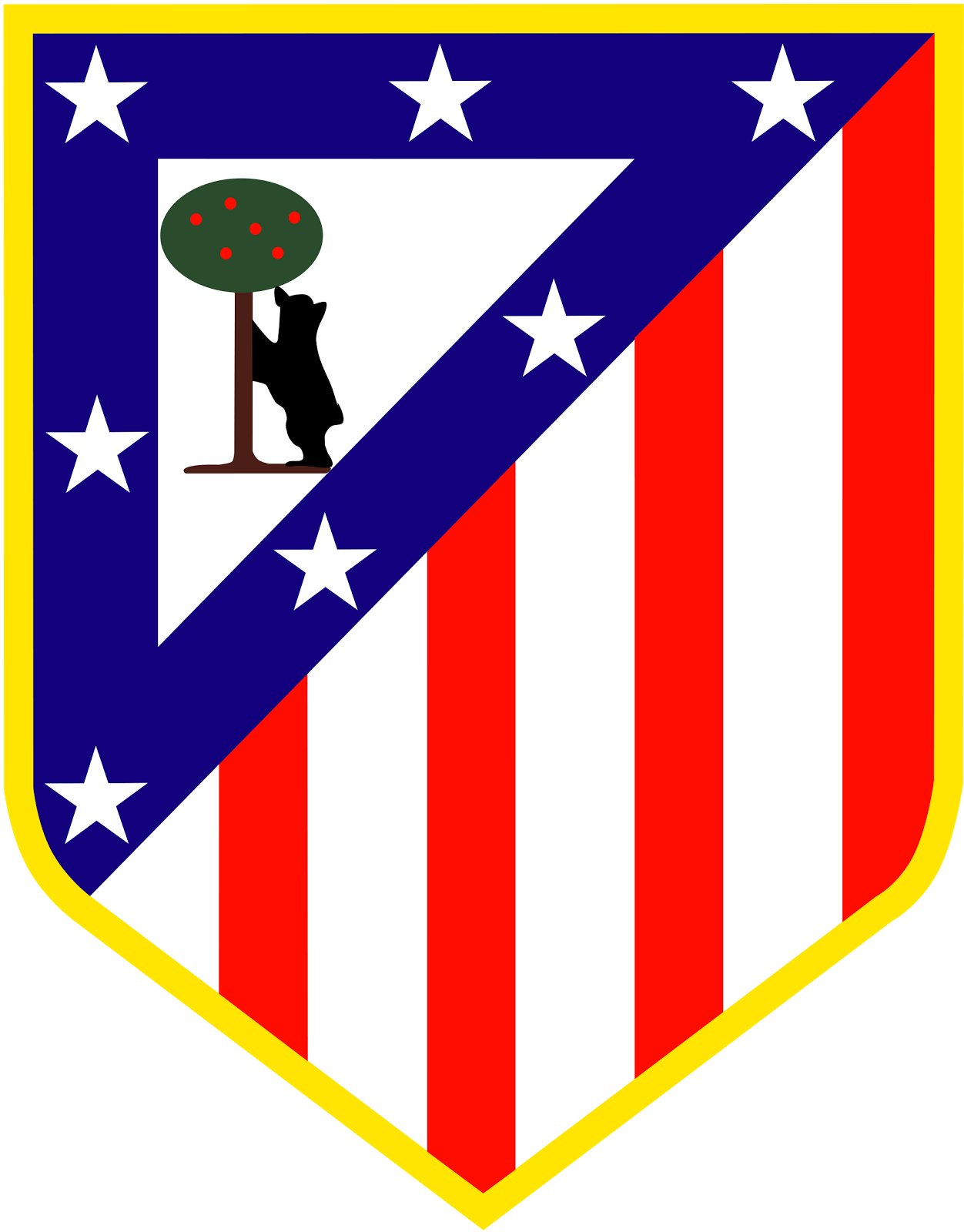 Escudos de Clubes de Futebol: Escudos de Clubes da Espanha1252 x 1600