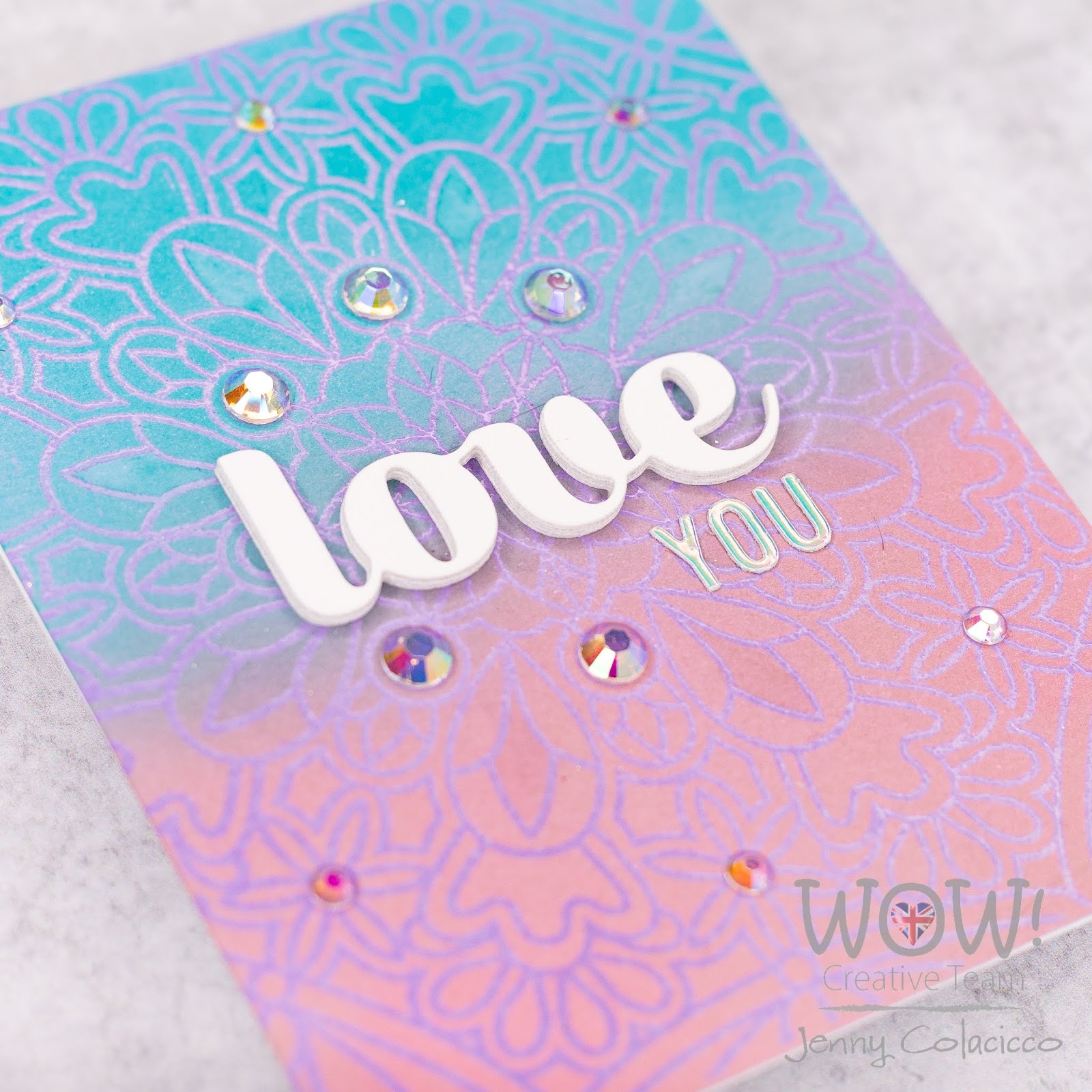 How to Use Clear Embossing Powder in Craft Projects