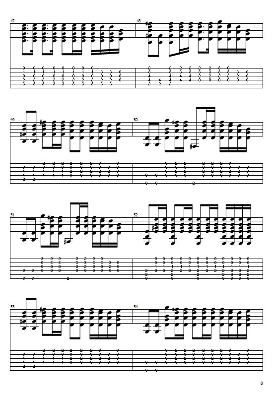 Karma Police Tabs Radiohead How To Play On Radiohead Karma Police Guitar