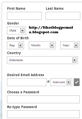Cara Membuat Email Suka-Suka ~ Belajar Blogger