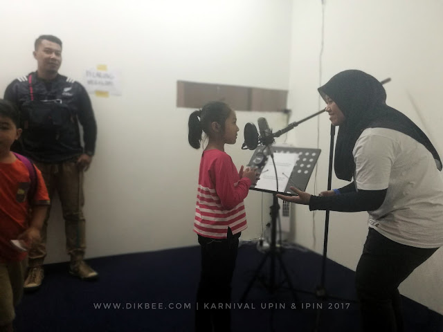 Studio rakaman suara Suasana Meriah Di Karnival Upin & Ipin 2017