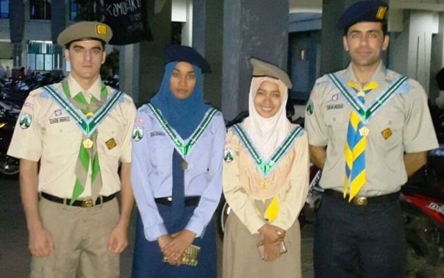 Perkemahan Wirakarya PTK XIII Se-Indonesia dihadiri Kongtingen Pramuka Luar Negeri