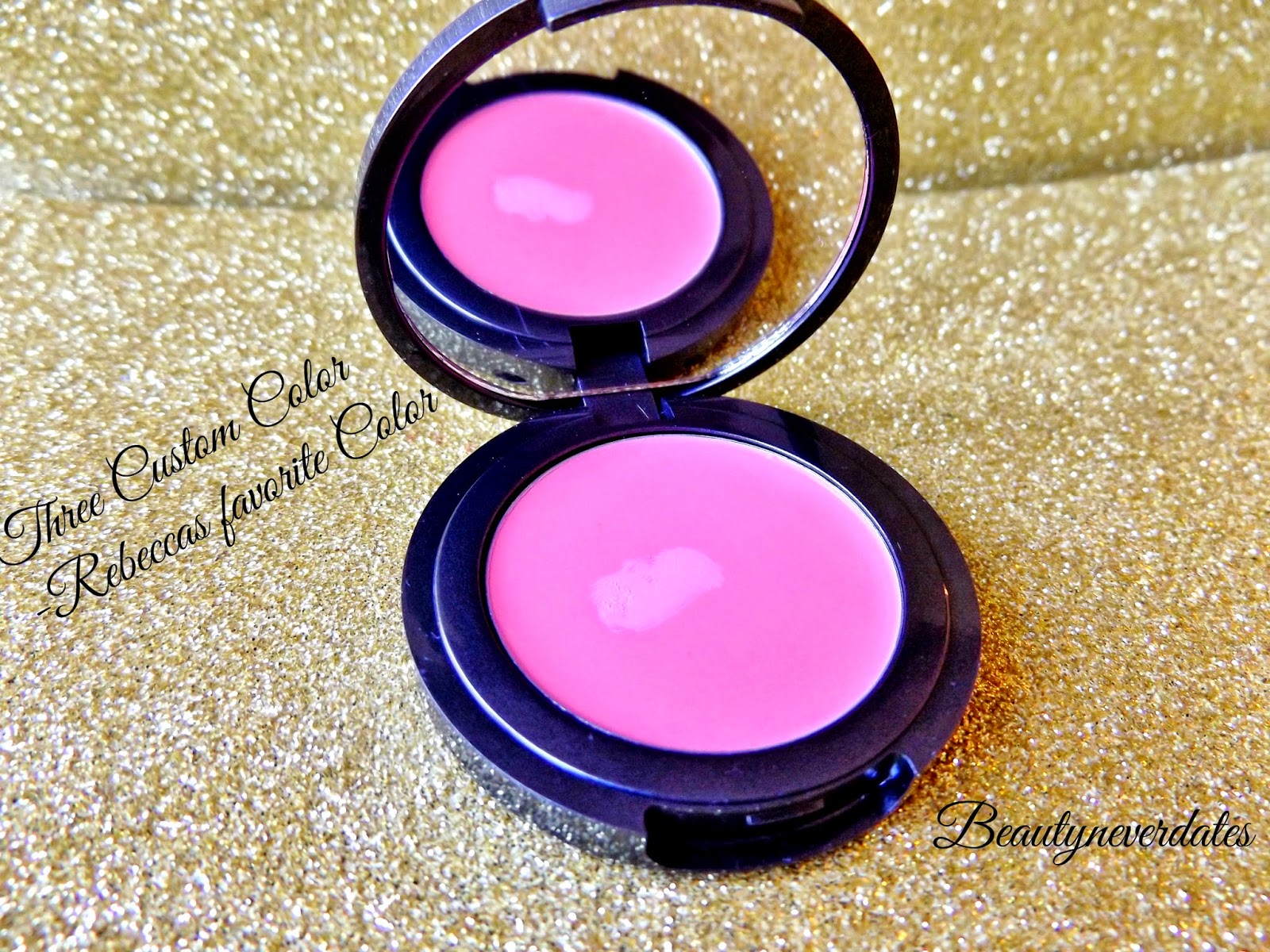 Three Custom Color Specialist Cream to Powder Blush - Rebecca's Favorite   Three Custom Color Specialist Cream to Powder Blush - Rebecca's Favorite