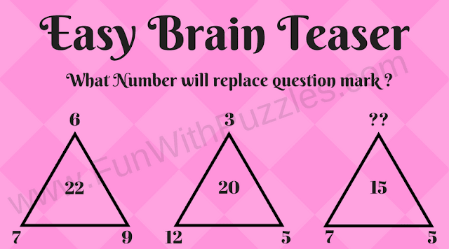 Maths Missing Number Triangle Picture Puzzles