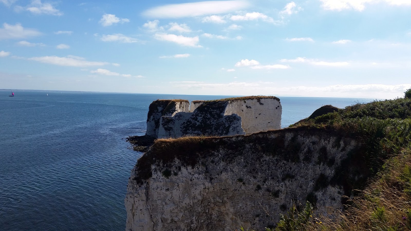 My Adventures 3: Old Harrys Rocks and Studland Bay Walk 2nd August 2018
