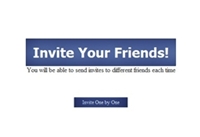 Add Invite Facebook Friends Button to Blogger Blog