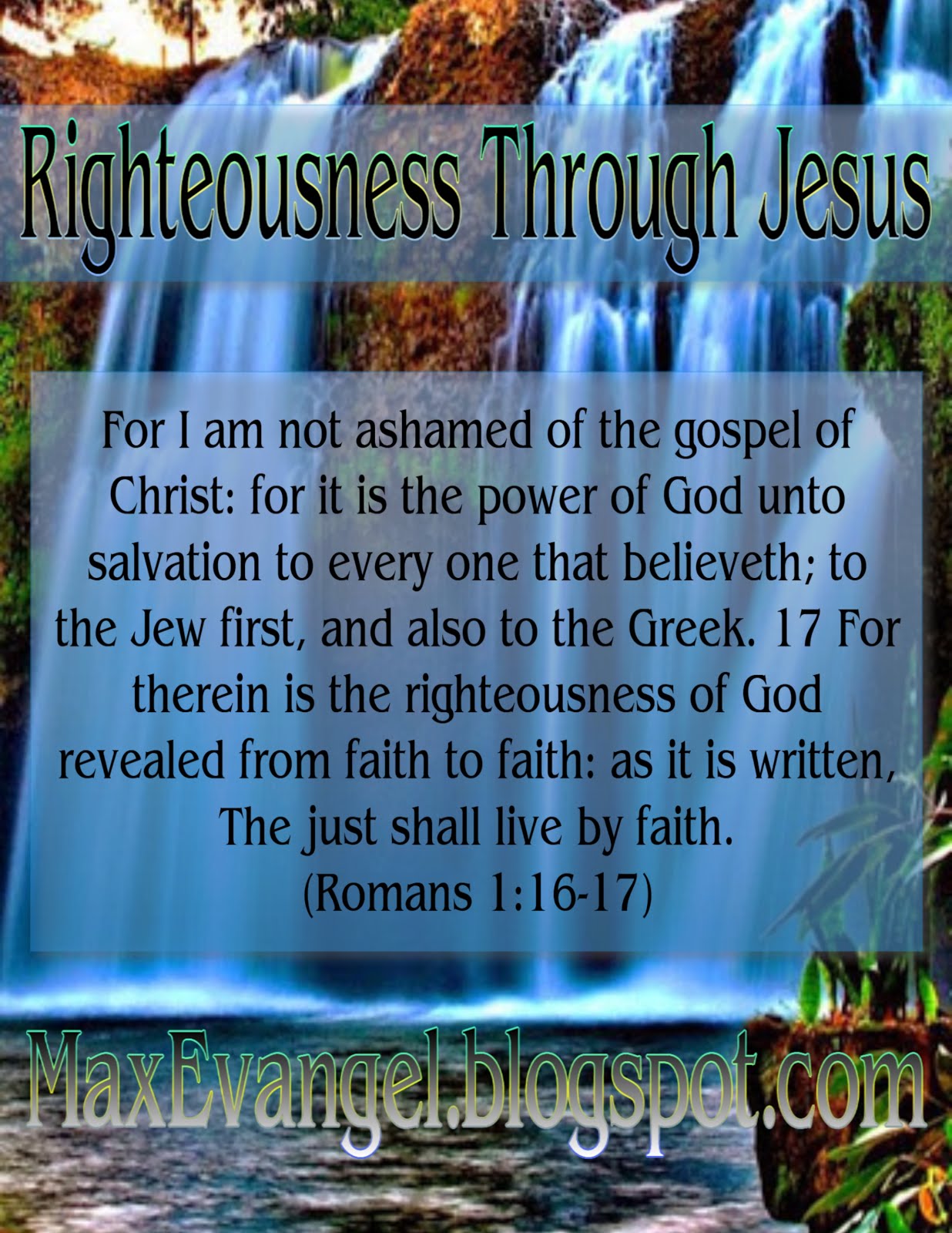 We Are Declared Righteous by Faith
