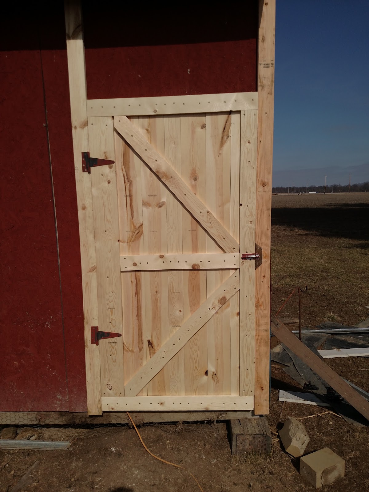 Chris Marts Barn Style Chicken Coop Door