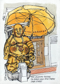 The Laughing Buddha - Da Sheng Hong Kong Pastry, Sago Street
